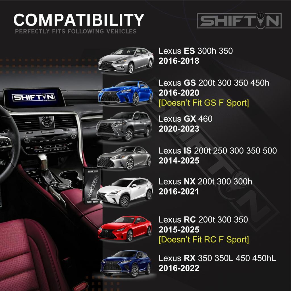 Ручка переключения передач SHIFTIN для Lexus ES GS GX
