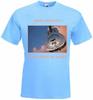 Dire Straits Brothers In Arms Unisex T-Shirt Light Blue Poster