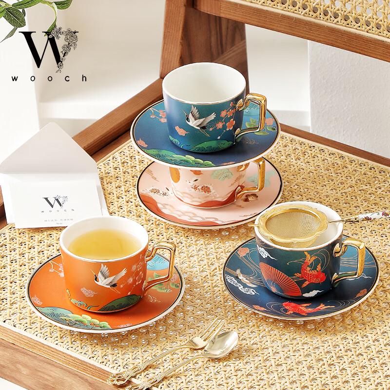 WOOCH Guochao Керамические кофейные чашки подарочные наборы