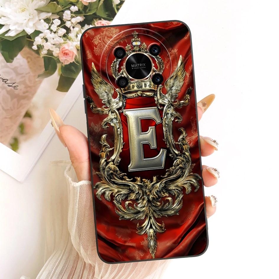 Чехол для Honor X9 5G Модный с начальными буквами и короной Мягкий силикон Защитная крышка для объектива Для Honor Magic 4 Lite Чехол HonorX9 Capa