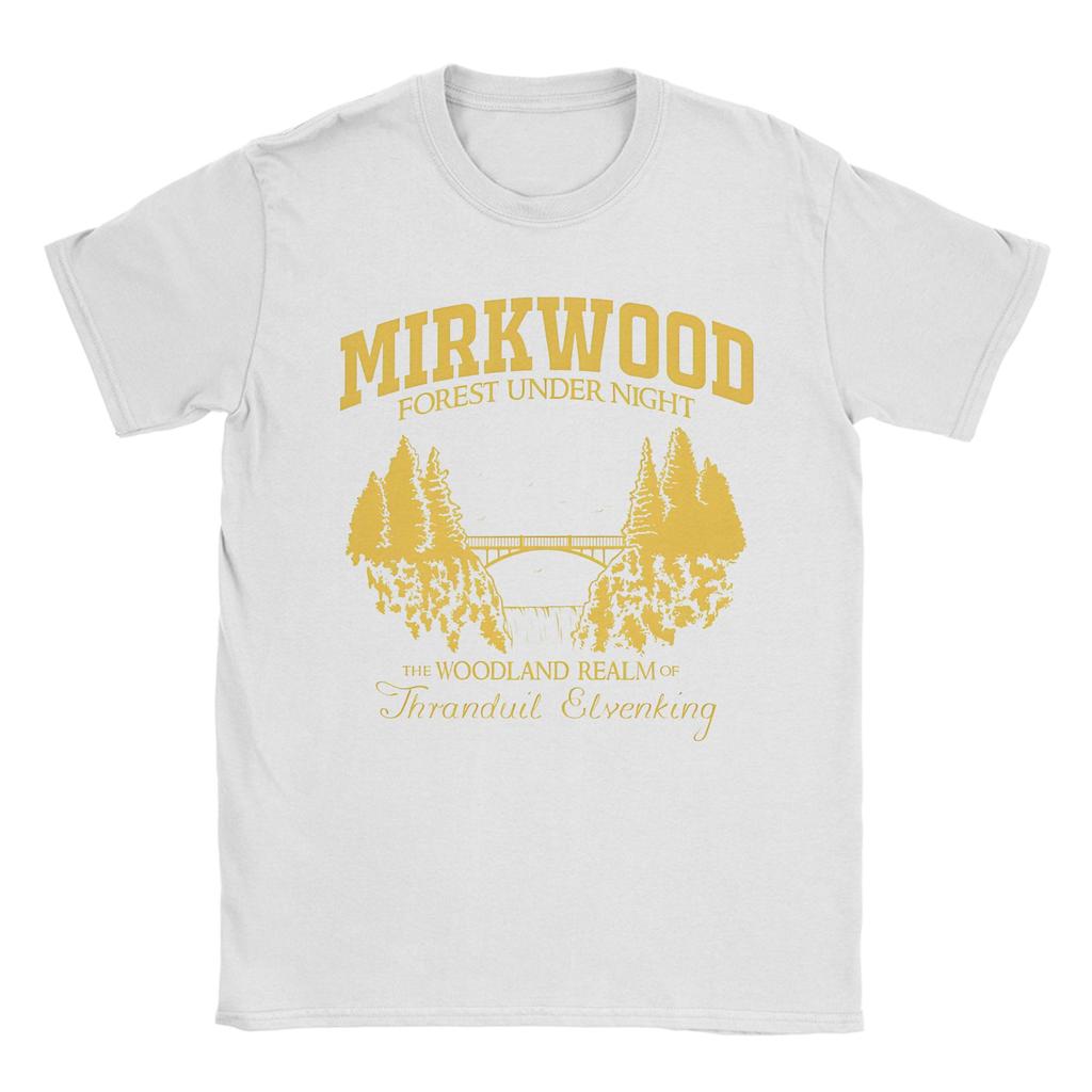 Mirkwood Forest TShirt Unisex Women LLords Of The RRings Funny 100 Cotton Tee Shirt O Neck Short Sleeve T Shirts 4XL 5XL 6XL