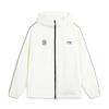 Li Ning Sports Lifestyle Series Retro Casual Fashion Windbreaker Men Outerwear White AFDVJ15-2