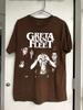 Тур группы Greta Van Fleet в Шоколадной футболке от S до 5XL NZL500 Унисекс Футболка