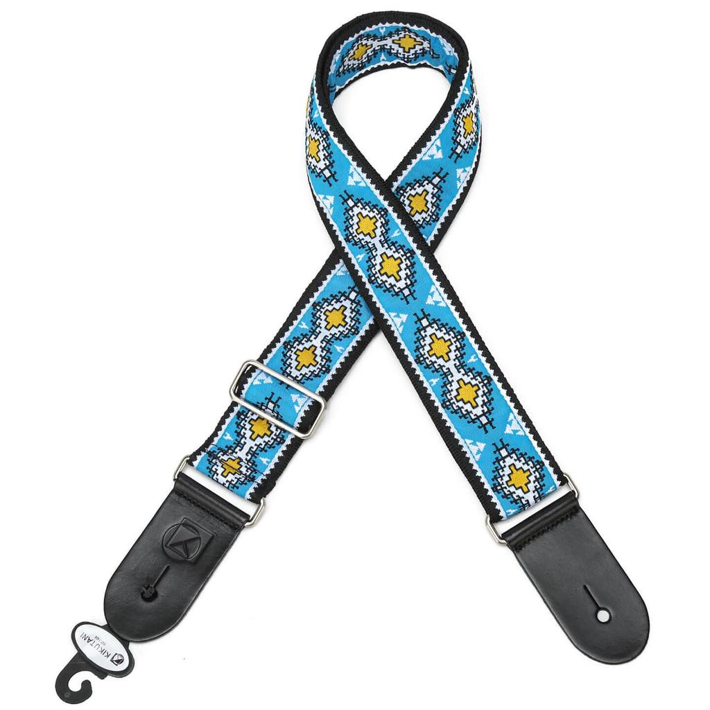 Kikutani 50mm KSTR-312 Guitar/Bass Strap, Wide, 950-1,620mm