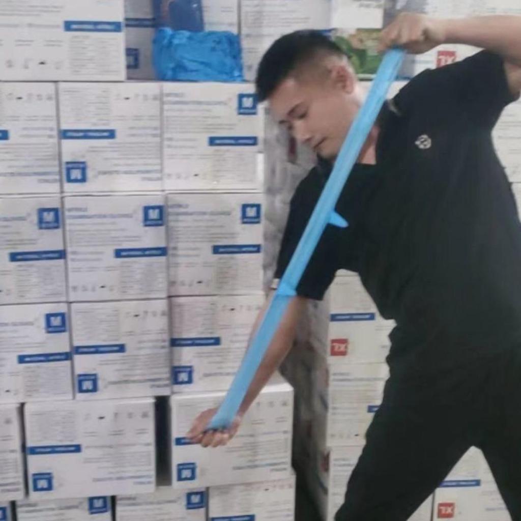 Прочные одноразовые перчатки из нитрилового каучука пищевого качества - Высокая эластичность для красоты и ремонта