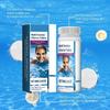 Раствор для очистки воды с таблетками хлора. Простая в использовании дезинфекция бассейна с низким содержанием хлора. Безопасно для дома и отеля.