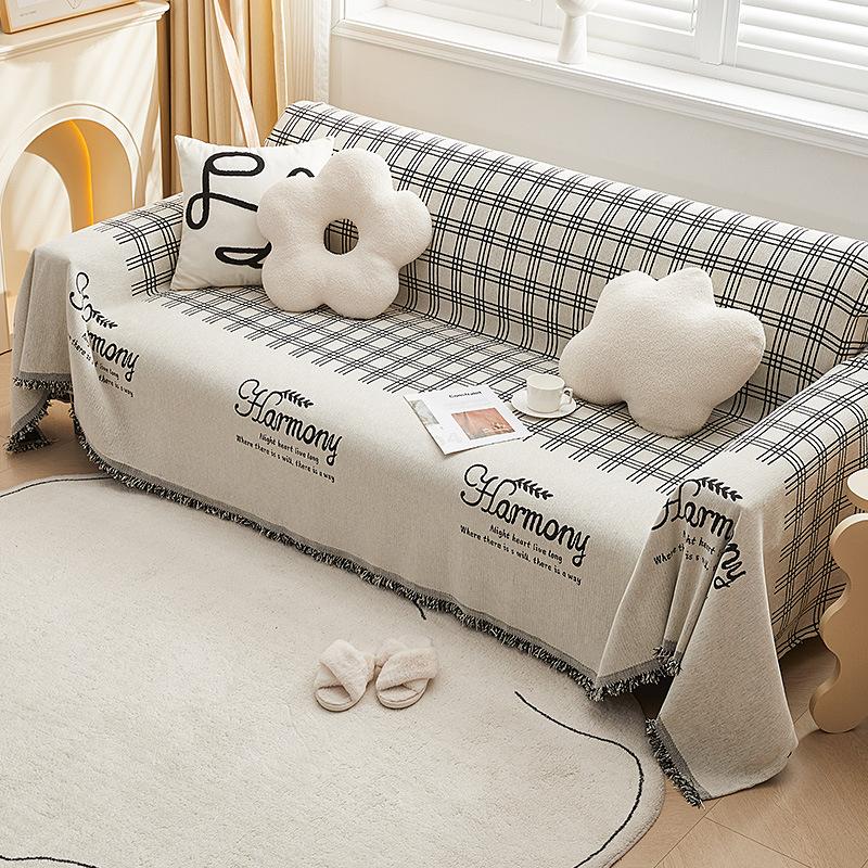 Чехол для дивана из синели, универсальное диванное полотенце, пыленепроницаемый чехол для диванной подушки, защитный чехол от царапин для кошек, диванное одеяло, ковер