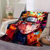 1 шт. Яркое одеяло Наруто, Мягкий плед для домашнего декора, Идея для подарка, Гостиная .D105