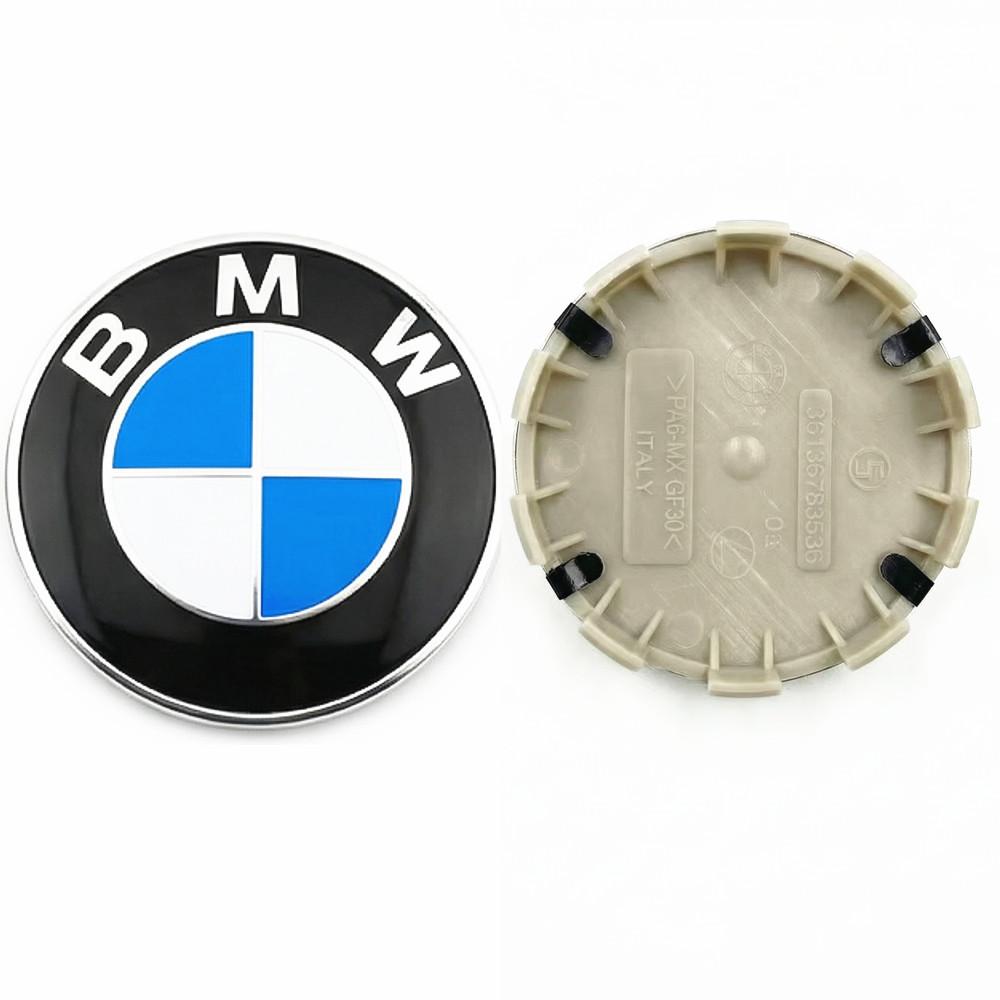4Pcs 56mm/68mm Wheel Center Caps BMW–Fit for X1 X3 X5 E70 E71 X6 M3 F30 F20 F10 F11 G30 E36 E46 E53 E90 E91 E60 E61 E93