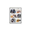 Fabrizio Men's Business Card Holder, Italian Leather, Slim Design, Holds 40 Business Cards, Large