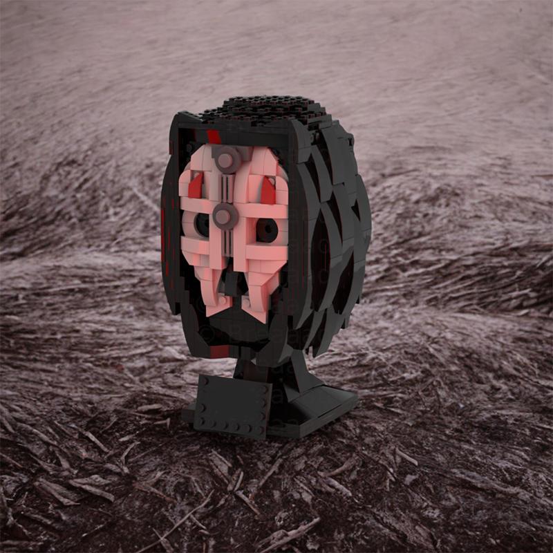 590pcs MOC Darth Nihilus Helmet Collection Star Battle Model Building Blocks Construction Toys Christmas Gifts Brick Kids Idea