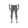 Сильно растягивающиеся компрессионные капри мужские низы серые 1289574-090