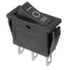 Rocker Switches 12V 16A 250VAC 1pcs Accessory Black