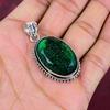 Зеленый триплет опал 925 сплошной стерлингового серебра кулон, ювелирные изделия с подвеской из драгоценных камней ручной работы, подарки для жены абсолютно новый кулон