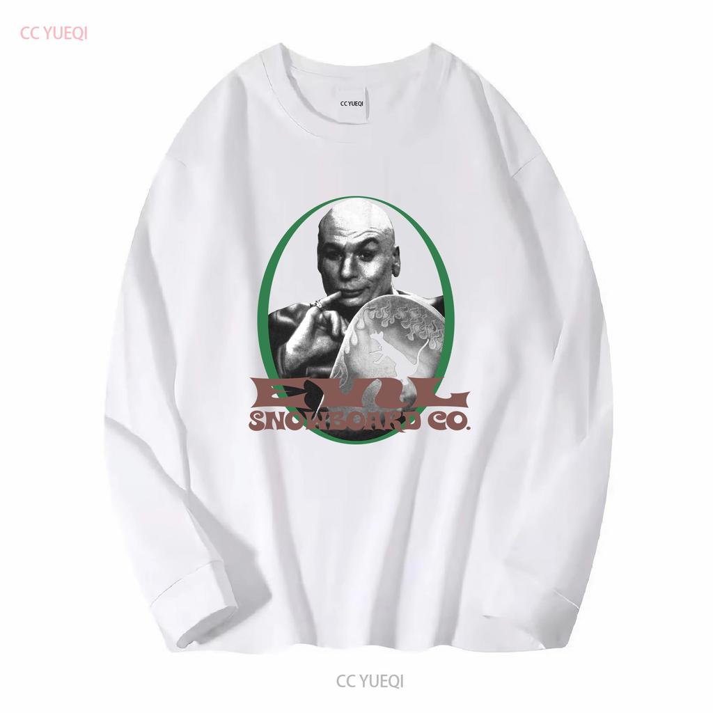 Vintage 98s Austin Powers Movie T Shirt Black Dr Evil Snowboard vintage Washed Slightly Comfortable Top For Everyday Wear