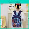 Ne Zha Pattern Kids Backpack With Breathable Nylon For Elementary School And Daily Use