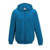 Awdis Plain Mens Hooded Full Zip Hoodie / Zoodie