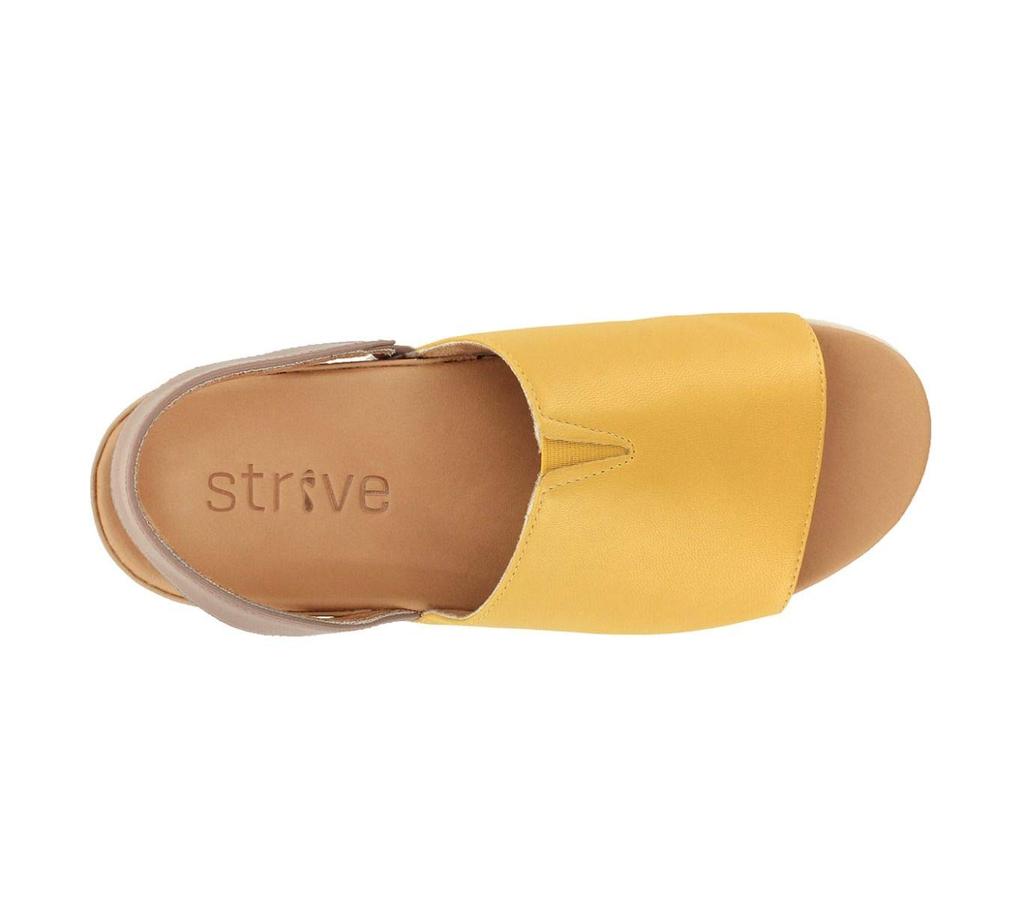 Flat Sandals MARA Honey Cm [Strive] Women's Gold/Brush 22.0 Cm~22.5