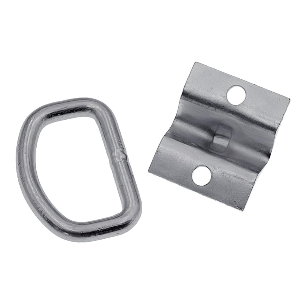 D-образные крепежные кольца Тяжелые грузовые якоря Точки крепления лодок Кольца для крепления каяков для прицепов Грузовики Лодки и каяки