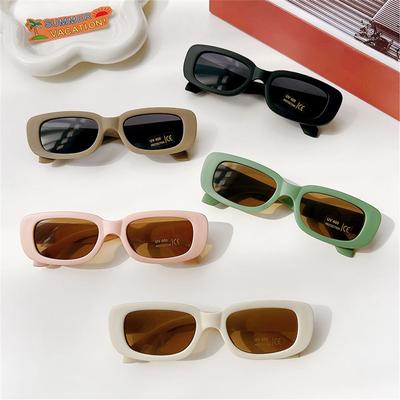 Модные Очки Защита UV 400 Детские Солнцезащитные Очки Прямоугольные Очки Детские Солнцезащитные Очки