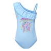 5054 Детский Купальник для девочек Sajaboys Rumi Mira Zoey с принтом, Цельный купальник для плавания