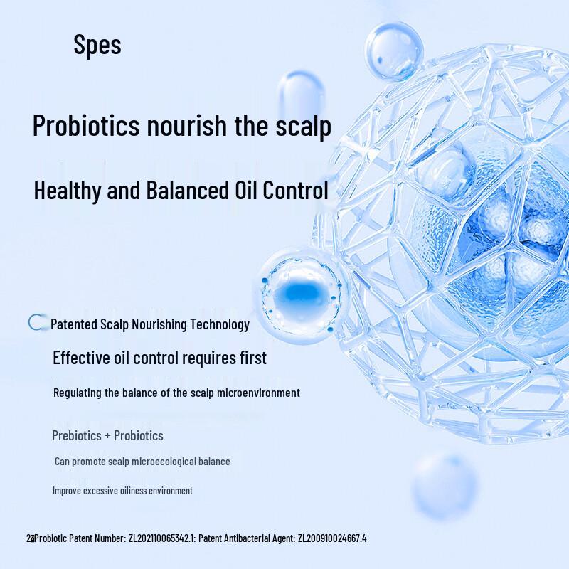 Spes Sea Salt Hyaluronic Acid Oil Control Shampoo & Conditioner Set