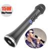 Wireless Karaoke Microphone Bluetooth Speaker 2in1 Handheld Sing & Recording Portable KTV Player for iOS/Android