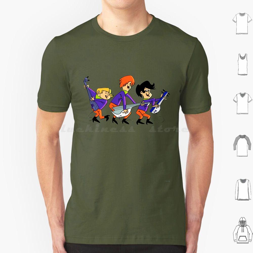 The Impossibles Musican Heros T Shirt Big Size 100 Cotton The Impossibles Fun Chases Humor Hero Villain Hb Guitars Cars