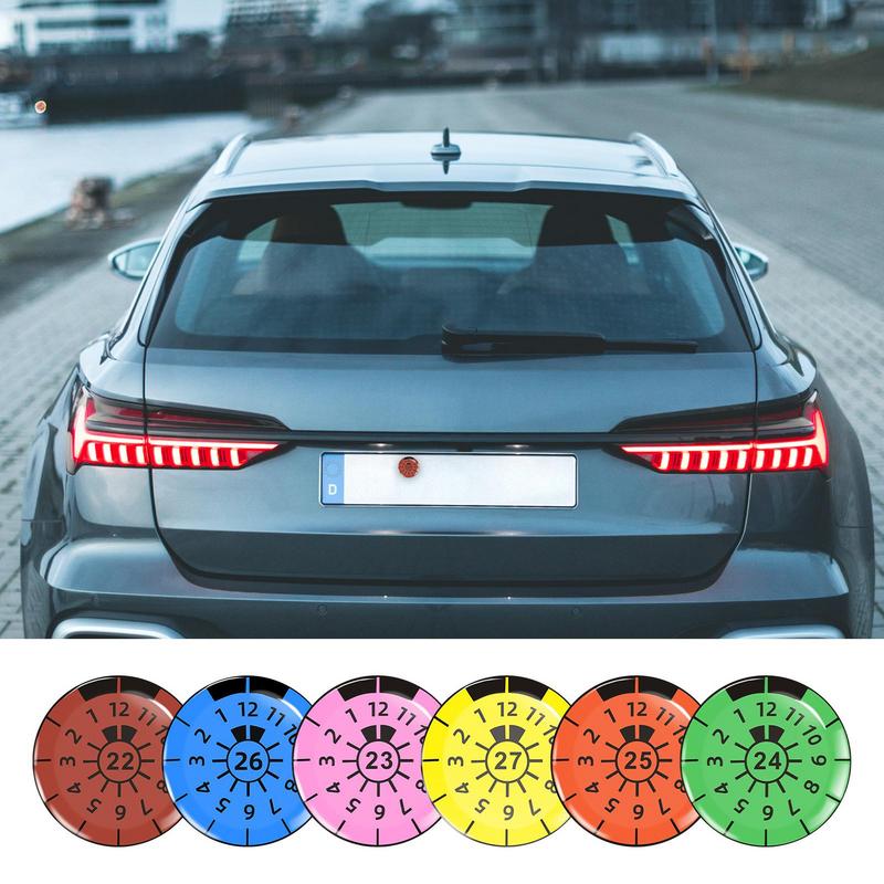 3D Гелевые Куполообразные Наклейки Автомобильные Наклейки Наклейки На Транспортные Средства Набор Из 4 Водонепроницаемых Наклеек На Бампер Автомобиля Декор Номерного Знака Для Большинства