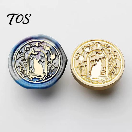 Wax Seal Accessories Brass Stamp Heads, Alphabet Christmas Embossed Sealing Handmade Craft Head for Envelope Gift Wrapping Journal Scrapbook