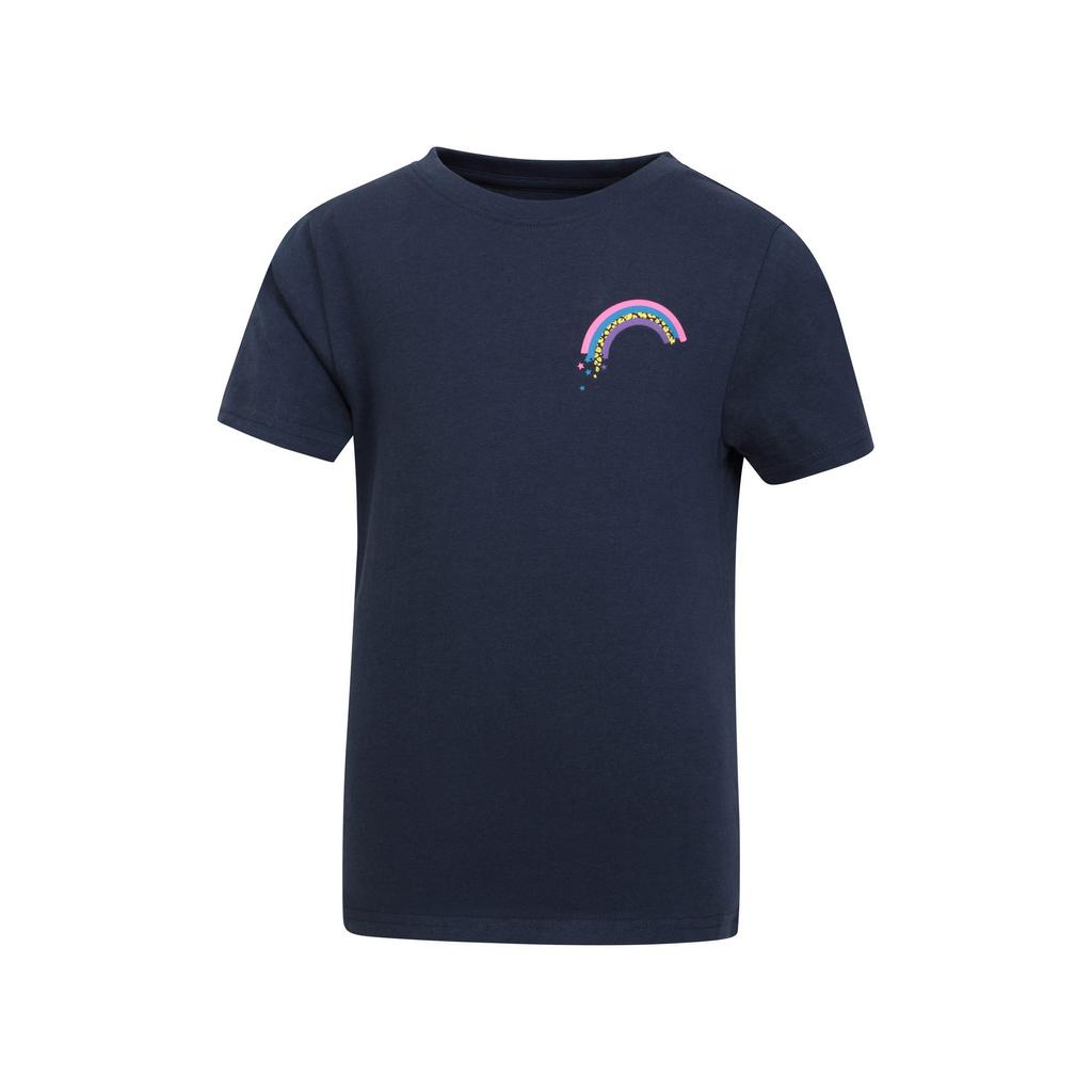 Mountain Warehouse Childrens/Kids Rainbow Organic T-Shirt