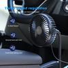 USB Мощный Тихий Вентилятор для Охлаждения Автомобиля Вращающийся Портативный Вентилятор в Подстаканник для Автомобиля Фургона Грузовика Внедорожника Автодома