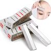 10/20/50pcs Eyebrow Blades Stainless Steel Microblading Eye Brow Trimmer Face Hair Remover Replaceable Razor Makeup Beauty Tools