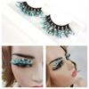 False Eyelashes Party Luminous Eyelashes Glitter Colored Eyelashes Lashes Extension Fake Eyelashes