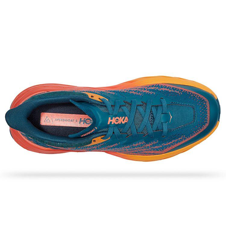 HOKA Speedgoat 5 Синий Коралл Камелия Женские Кроссовки 1123158-BCCML