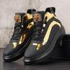 Модные роскошные мужские ботильоны тренд спортивная повседневная обувь g старые высокие кеды молодежная личность в ботинке личности A2