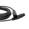 HangTon 4-Pin XLR Male to Female XLR 4-Pin Balanced Audio Cable for Microphone, Recorder, Mixer, Headphones, and Amplifiers (4 Meters)