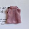 5 Colors Doll Outfits Dolls Accessories Vest Tops Doll Knitted Coat  1/11 1/12 OB11 Dolls