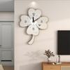 Fashionable Light Luxury Wall Clock Living Room High-end Home Decoration Clock Wall Hanging Modern Simple Creative Clock Without Punching