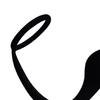 Anal Plug Eco-friendly Fine Workmanship Black Male Prostate Stimulator for Couples