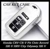 Fashion TPU Car Remote Key Case Cover For Honda CRV CR-V Fit Civic Accord HR-V HRV City Odyssey XR-V Shell Holder Protector