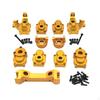 CShaped Bracket Mount Set Aluminum Alloy Rc Steering Cup Upgrade Replacement tie rod