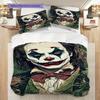 The Joker Chaos Color Threepiece Set 1 Duvet Cover 2 Pillowcase Without Core Soft And Comfortable Duvet Cover And Pillowcase
