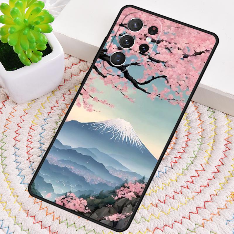 Силиконовый чехол для телефона с изображением горы Фудзи для Samsung Galaxy note 10 pro S26 S25 S24 S23 S22 S21 Plus S25Ultra Чехол