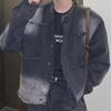 Мужская джинсовая куртка в корейском стиле на весну и осень — модная, повседневная, универсальная одежда для подростков и студентов