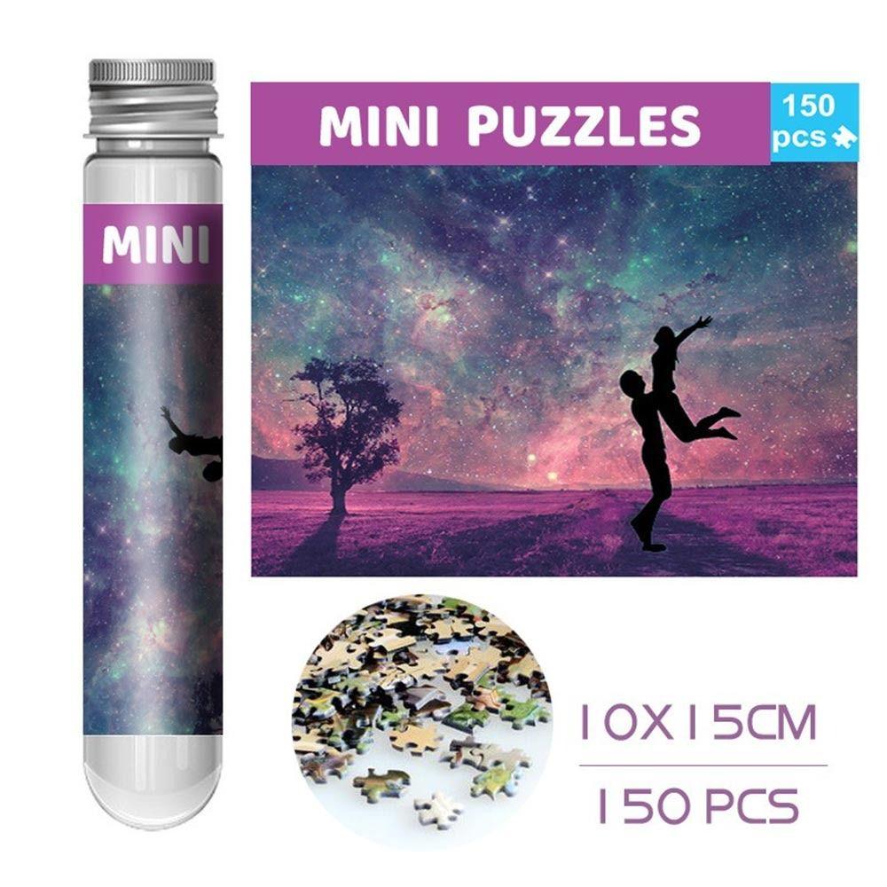 150PCS/Set Oil Painting Oil Painting Jigsaw Gifts Decompression Game Jigsaw Puzzles Adult Children