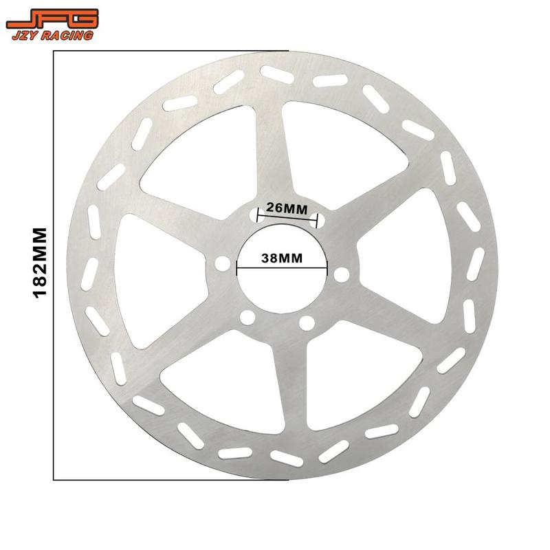 Motorcycle Brake Disc Rotor Kit For CT200U CT100U Trail100 Baja/Hensim Doodle Bug DB30 Motovox MBX10 MBX11 Mini Bike Accessories