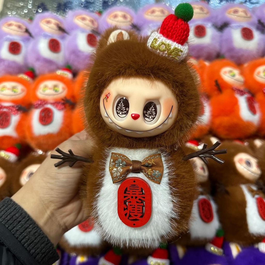 Новогодний снеговик Плюшевый кулон Подвеска для сумки-книги Брелок Подарочная кукла