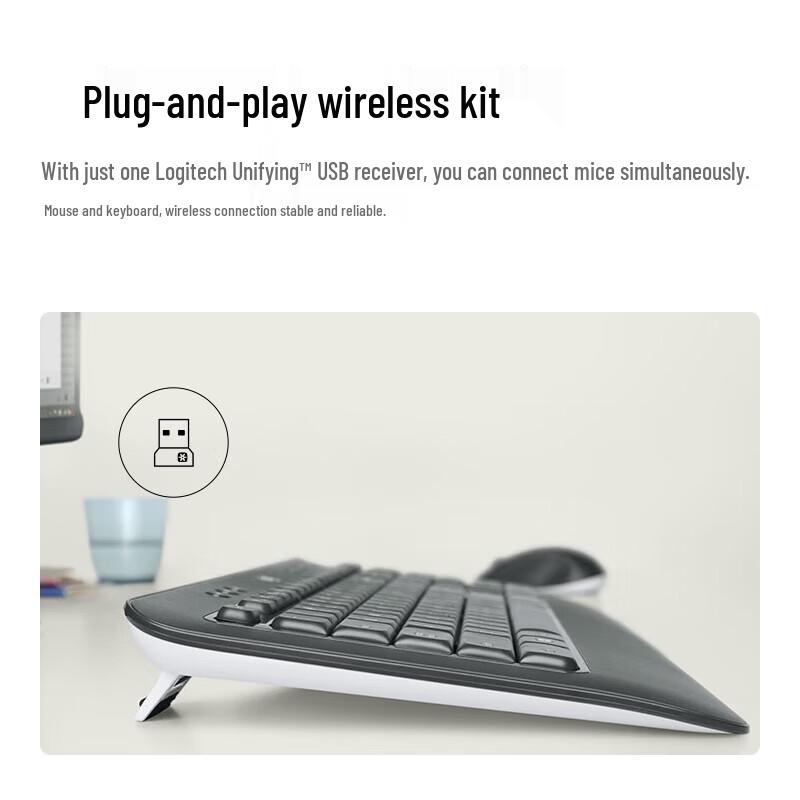 Беспроводной комплект клавиатуры и мыши Logitech MK540