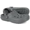Оригинальные Crocs Classic Lined Clog Зимние Меховые Тапочки для Холодной Погоды